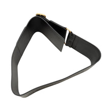 将图像加载到图库查看器中,Dior Maxi Waist Belt Size 80 BlackB0098CMIV Leather