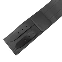 将图像加载到图库查看器中,Dior Maxi Waist Belt Size 80 BlackB0098CMIV Leather