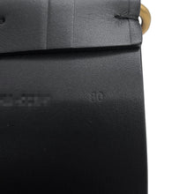 将图像加载到图库查看器中,Dior Maxi Waist Belt Size 80 BlackB0098CMIV Leather