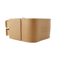 将图像加载到图库查看器中,Dior Maxi Waist Belt Size 75 BeigeB0098CMIV Leather