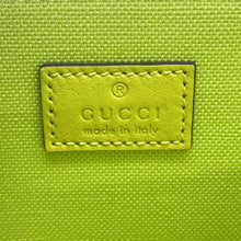 将图像加载到图库查看器中,GUCCI Go Chain Shoulder Bag LimeGreen826761 GG Marmont Leather Size Small