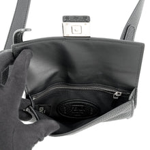 Load image into Gallery viewer, FENDI Selleria Baguette Slim Clutch Black7M0295 Selleria