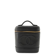 将图像加载到图库查看器中,CHANEL Vertical vanity bag BlackA01998 Caviar Leather