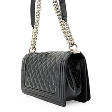 Load image into Gallery viewer, CHANEL Boy Chanel BlackA67086 Patent Leather
