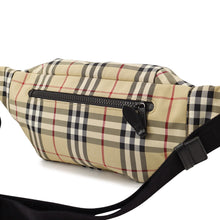 Load image into Gallery viewer, BURBERRY Nova Check Waist Bag Archive Beige8084114 Canvas