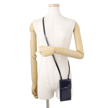 将图像加载到图库查看器中,SAINT LAURENT PARIS FawnShoulder Navy Patent Leather