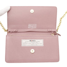 将图像加载到图库查看器中,Maison Margiela Maison Margiela Chain Wallet PinkSA3UI0008 Leather Size Large