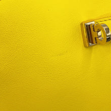 Load image into Gallery viewer, Ferragamo Gancini HUG Smartphone Shoulder Bag Yellow220650 770895 Calf Leather