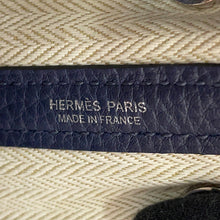 Load image into Gallery viewer, HERMES Neo Garden Blue Nuit Togo Leather Size 23