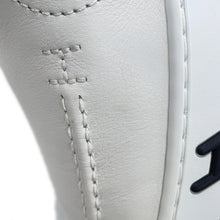 将图像加载到图库查看器中,HERMES Kiddy Sneakers White Leather Size 37