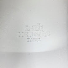 将图像加载到图库查看器中,HERMES Kiddy Sneakers White Leather Size 37