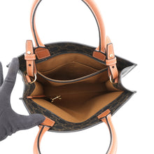 Load image into Gallery viewer, CELINE Triomphe Small Vertical Cabas 2WAY Bag Tan191542BZK PVC Leather