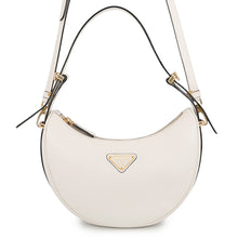 Load image into Gallery viewer, PRADA Arke Leather Shoulder Mini White1BC194 Leather