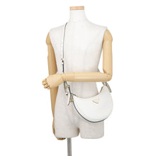 Load image into Gallery viewer, PRADA Arke Leather Shoulder Mini White1BC194 Leather