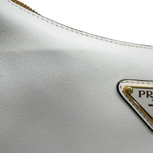 Load image into Gallery viewer, PRADA Arke Leather Shoulder Mini White1BC194 Leather