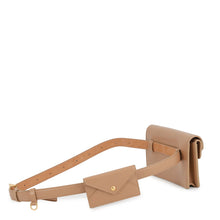 Load image into Gallery viewer, BURBERRY TB Waist Bag Brown Leather