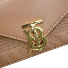 Load image into Gallery viewer, BURBERRY TB Waist Bag Brown Leather