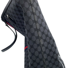 Load image into Gallery viewer, BALENCIAGA GUCCI x BALENCIAGA The Hacker Project Graffiti Tote Black/Multicolor6801272104T1169 GG Canvas Leather Size Large