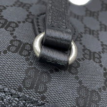 Load image into Gallery viewer, BALENCIAGA GUCCI x BALENCIAGA The Hacker Project Graffiti Tote Black/Multicolor6801272104T1169 GG Canvas Leather Size Large