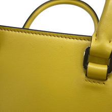 Load image into Gallery viewer, PRADA Embossed Triangle Logo 2-Way Bag Mini Yellow1BA333 Leather
