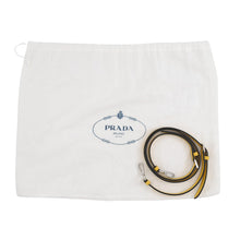 Load image into Gallery viewer, PRADA Embossed Triangle Logo 2-Way Bag Mini Yellow1BA333 Leather
