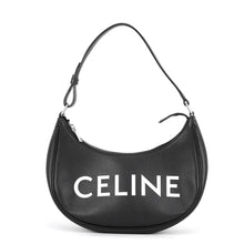 将图像加载到图库查看器中,CELINE Ava Shoulder Medium Black/White193953DEE Leather