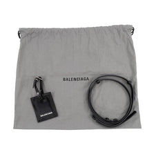 将图像加载到图库查看器中,BALENCIAGA Bistro XXS White/Black678028 Patent Leather