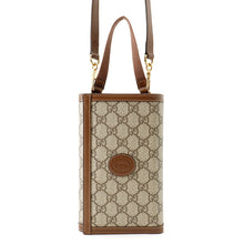 将图像加载到图库查看器中,GUCCI GG Supreme Shoulder Bag Beige/Brown724358 PVC Leather