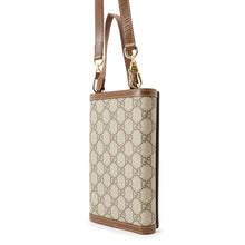 将图像加载到图库查看器中,GUCCI GG Supreme Shoulder Bag Beige/Brown724358 PVC Leather