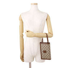 将图像加载到图库查看器中,GUCCI GG Supreme Shoulder Bag Beige/Brown724358 PVC Leather