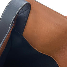将图像加载到图库查看器中,LOEWE T Messenger Brown/Multicolor Leather Cotton