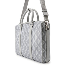 Load image into Gallery viewer, Dior CDDiamond Lango Briefcase Gray1ADBR088CDP_H42E PVC Leather