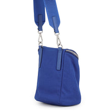 Load image into Gallery viewer, PRADA Triangle logo Shoulder Blue2VH147 Canvas