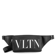 将图像加载到图库查看器中,Valentino Garavani VLTN Logo Crossbody Bag Black/WhiteVY2B0A10WJW Leather