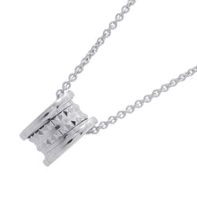 将图像加载到图库查看器中,BVLGARI B.Zero1Padlock Save the Children Necklace361007 SV925