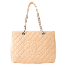 Load image into Gallery viewer, CHANEL GST tote BeigeA50995 Caviar Leather