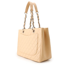 将图像加载到图库查看器中,CHANEL GST tote BeigeA50995 Caviar Leather