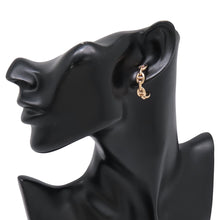 将图像加载到图库查看器中,HERMES Chaine d'Ancre Earrings 18K Pink Gold