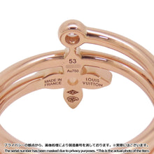 Load image into Gallery viewer, LOUIS VUITTON Idylle Blossom 3R Ring Size 53/#13Q0Q51G 18K Pink Gold
