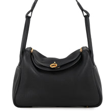 Load image into Gallery viewer, HERMES Lindy Black Taurillon Clemence Size 30