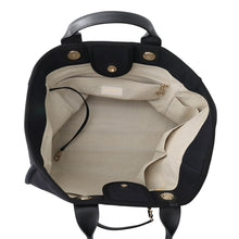 Load image into Gallery viewer, CHANEL Deauville 2WAYTote Bag BlackA66941 Canvas Leather Size GM