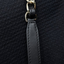 Load image into Gallery viewer, CHANEL Deauville 2WAYTote Bag BlackA66941 Canvas Leather Size GM