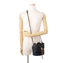 Load image into Gallery viewer, CHANEL Matelasse 2WAY Shoulder Bag BlackAS2608 Lambskin