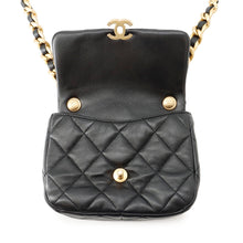 Load image into Gallery viewer, CHANEL Matelasse Mini Flap Bag BlackAS3205 Lambskin