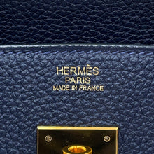 Load image into Gallery viewer, HERMES Birkin Blue Nuit Togo Leather Size 30