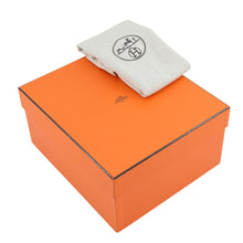 将图像加载到图库查看器中,HERMES Neo Garden Feu/Gold Toile Officier Negonda Leather Size 23