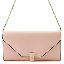 Load image into Gallery viewer, Valextra Valextra Iside Chain Wallet PeoniaSGES0009028LOCPL99PN Soft Calf Leather