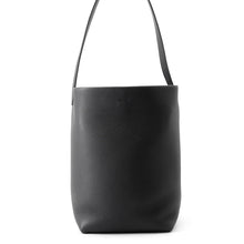 Load image into Gallery viewer, The Row N/S Park Tote BlackW1313L129BLK Grained Calf Leather Size Medium