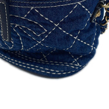 Load image into Gallery viewer, CHANEL Matelasse Denim Vanity NavyAS1336 Denim