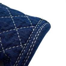 将图像加载到图库查看器中,CHANEL Matelasse Denim Vanity NavyAS1336 Denim